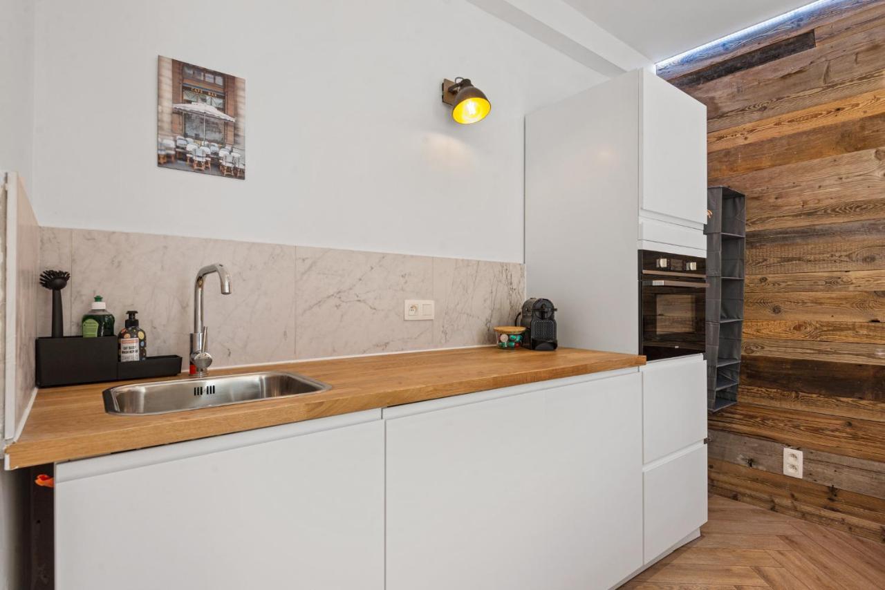 אנטוורפן Suite City Center In Quiet Street & Airco מראה חיצוני תמונה